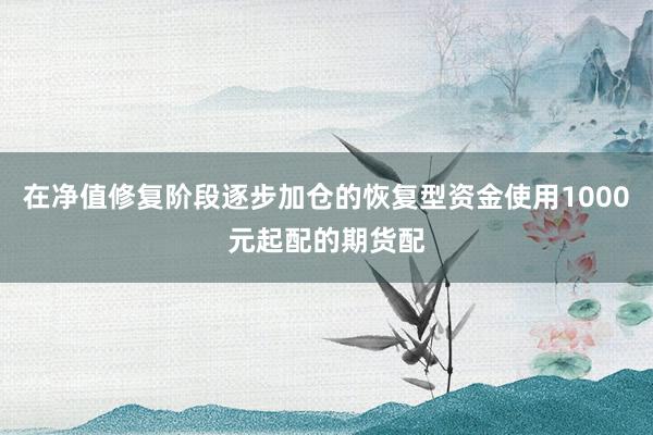在净值修复阶段逐步加仓的恢复型资金使用1000元起配的期货配
